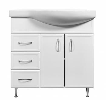 Тумба Stella Polar Концепт 80 3 ящ. левая