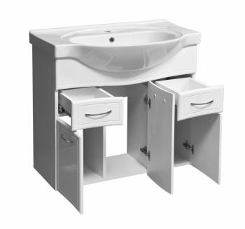 Тумба Stella Polar Концепт 90 2 ящ.