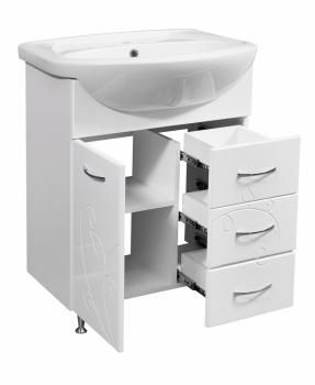 Тумба Stella Polar Фантазия 65 3 ящ.