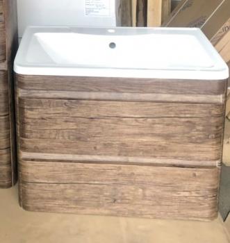 Тумба напольная Style Line Атлантика 60 + Умывальник Атлантик 60