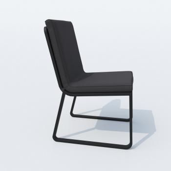 Обеденная группа Ideal Patio TELLA GIRA - стол тик 220/каркас карбон