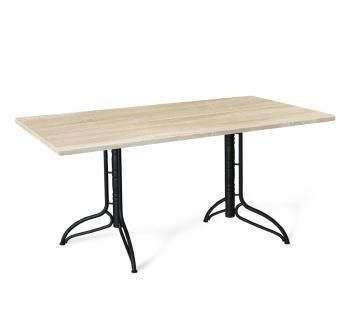 Черный муар/Дуб сонома светлый