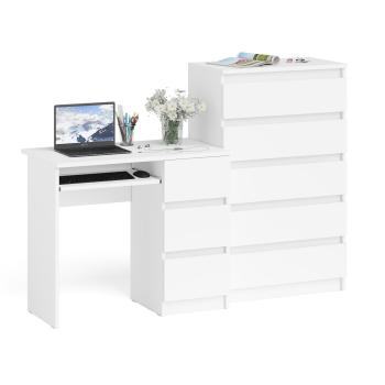 Стол компьютерный СВК Мори МС-6 правый + Комод МК700.5