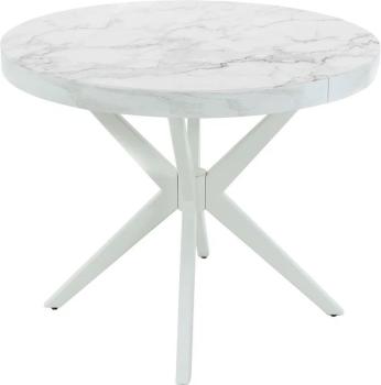 Цвет стекла: мрамор №71 /цвет дерева: тон 9 эмаль белая