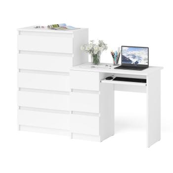 Стол компьютерный СВК Мори МС-6 левый + Комод МК700.5