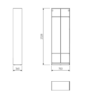 Стеллаж Гуд Лакк Макс широкий
