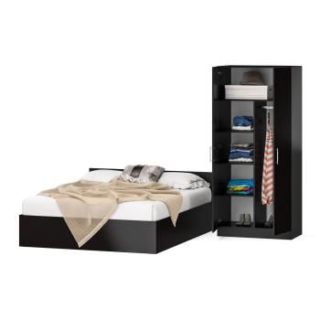 Кровать СВК 1400 + Шкаф 2-х створчатый Стандарт