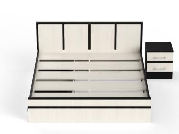 Кровать с ящиками СВК Сакура 1600 + тумба