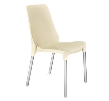 бежевый/хром лак