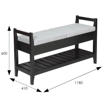 Скамья для прихожей Мебелик Н с ящиком