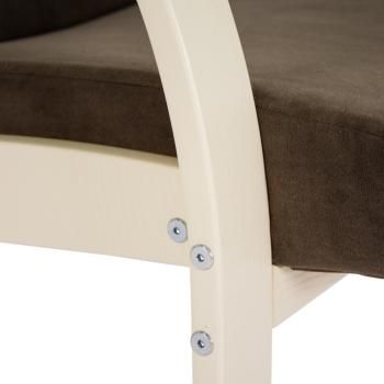 Кресло для отдыха Мебелик Денди шпон