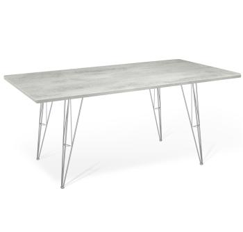 Хром лак/Бетон светлый