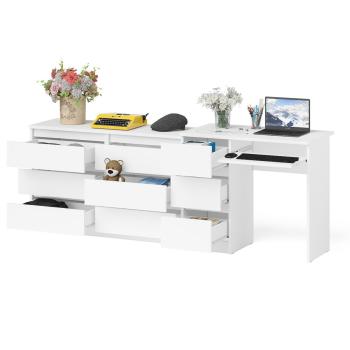 Стол компьютерный СВК Мори МС-6 левый + Комод МК1200.6