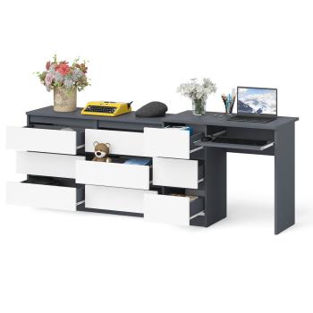 Стол компьютерный СВК Мори МС-6 левый + Комод МК1200.6