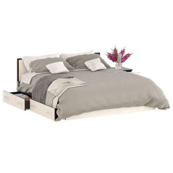 Кровать с ящиками СВК Сакура 1800 + тумба