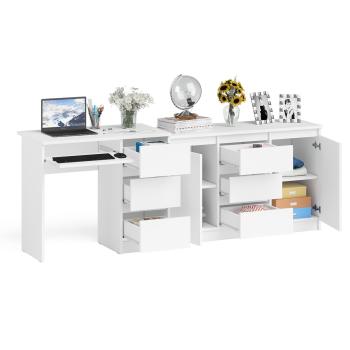 Стол компьютерный СВК Мори МС-6 правый + Комод МК1200.3