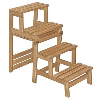 Стул-стремянка Мебелик Массив