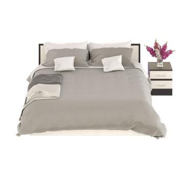 Кровать с ящиками СВК Сакура 1800 + тумба