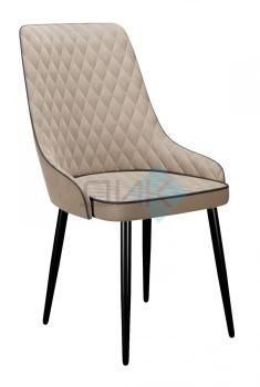 Микровелюр Z128 Бежевый/ Ножки Черные