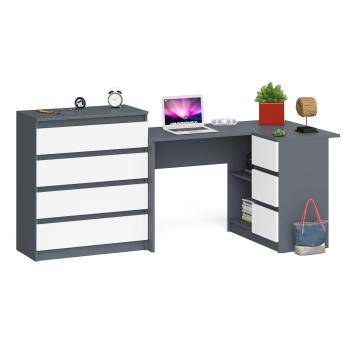 Стол компьютерный СВК Мори МС-16 правый + Комод МК800.4