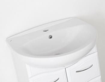 Тумба с раковиной Style Line Эко Волна 11 (1 ящ.) + Умывальник Антик 55