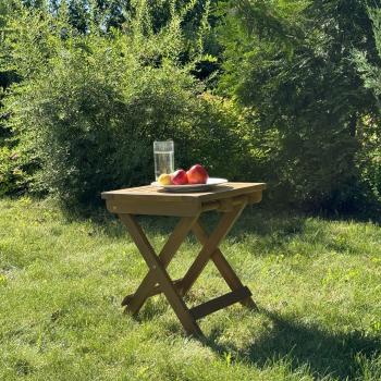 Столик ROYAL FAMILY LUCIO для шезлонга из акации (teaklook)