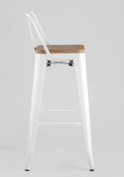 Стул барный STOOL GROUP TOLIX WOOD со спинкой