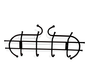 Вешалка Уют 1/4 Черный/черный (У)