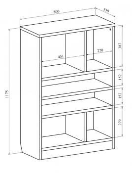 Стеллаж Compass Виктория ВИ-5