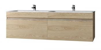 Тумба подвесная с раковиной VELVEX Pulsus 140