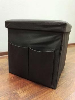 Банкетка складная SHT-FO3 Коричневая ткань (У)