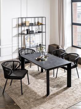 Обеденная группа на 4 персоны со стульями милан 4sis Венето