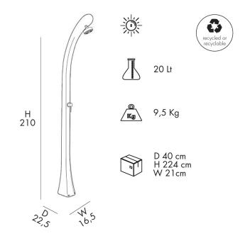 Душ солнечный Arkema Happy One F 100
