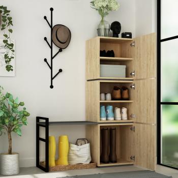 Обувница с вешалкой для одежды LEVE MELLO HALLWAY STAND