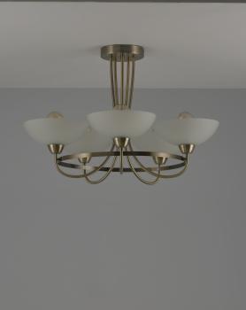 Люстра потолочная Moderli V1204-5C Lione 5*E27*60W