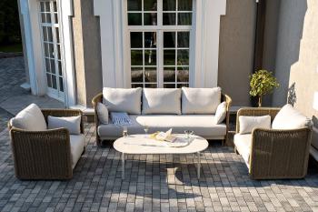 Лаундж-зона из искусственного ротанга 4sis Аликанте