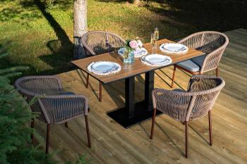 Обеденная группа на 4 персоны 4sis Каффе Дабл