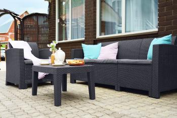 Диван трехместный B:rattan Arizona