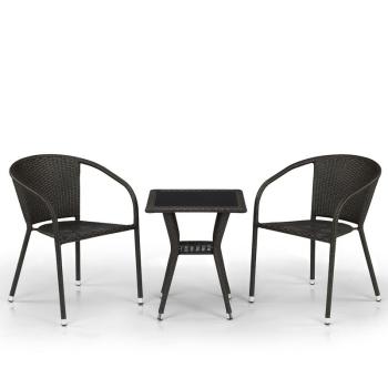 Комплект плетеной мебели Афина T25A/Y137C-W53