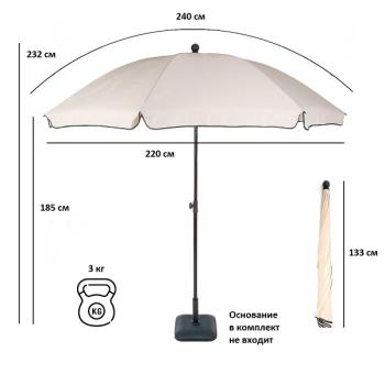 Садовый зонт Green Glade 1192