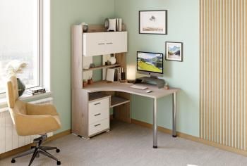 Стол компьютерный Мэрдэс СР-133-150 с надстройкой Левый