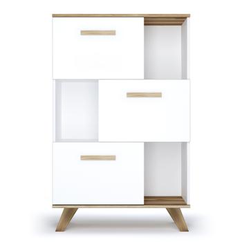 Шкаф Кураж Вега Скандинавия низкий с нишами