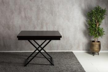 Стол-трансформер Levmar Cross D23/S53 Венге/Черный