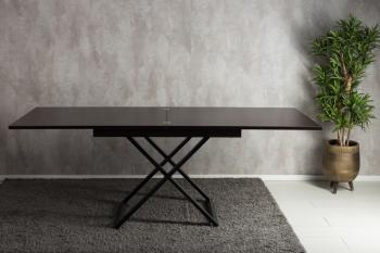 Стол-трансформер Levmar Cross D23/S53 Венге/Черный