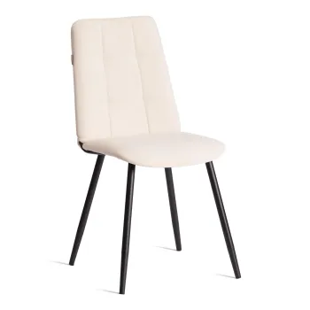 TREND, велюр, молочный/черный, 4