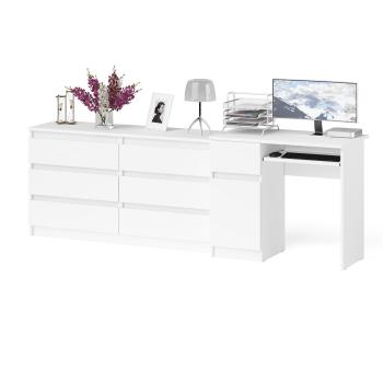 Стол компьютерный СВК Мори МС-1 левый + Комод МК1380.6