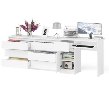 Стол компьютерный СВК Мори МС-1 левый + Комод МК1380.6