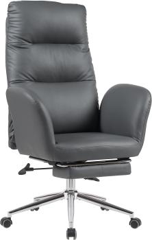 Кресло руководителя STOOL GROUP TopChairs Solid с оттоманкой