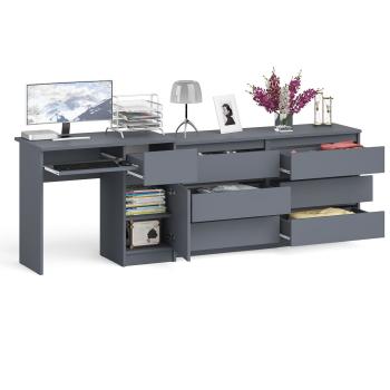 Стол компьютерный СВК Мори МС-1 правый + Комод МК1380.6