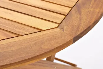 Стол из акации Joygarden OXFORD 90 см складной